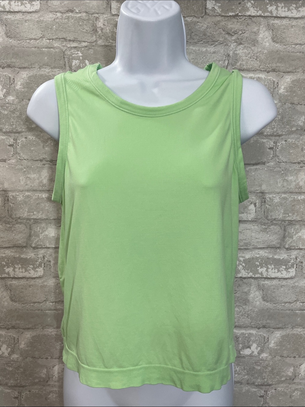 Athleta Light Green Limitless  Tank Top